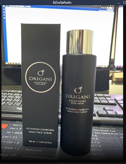 OR - Repertoire For Men Activated Charcoal Daily Face Scrub 180ml.