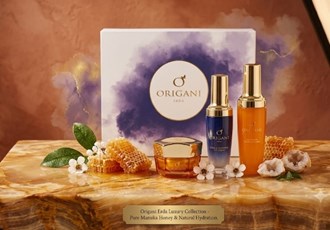 OR - Set - ERDA Luxury Facial Collection 3 Pcs - Daily Glow Toning Cleanser, Manuka Honey Peel, Rich, Hydrating Day Cream