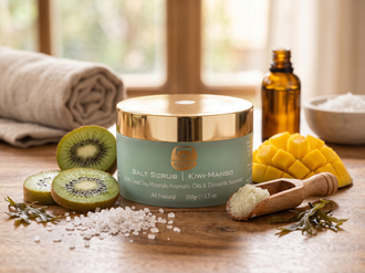 Kdm - Salt Scrub - Kiwi-Mango 350gr